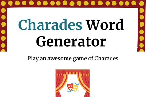articulate word generator|easy charades generator.
